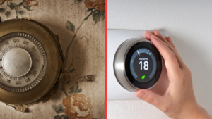 old thermostat vs new thermostat